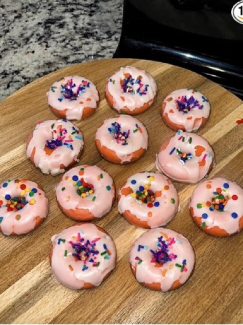 12 Pecan Pie Scented Mini Donut Styled Wax Melts
